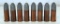 8 Rounds .44 Long Rimfire Collector Cartridges Ammunition