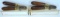 Two Bullet Moulds - (1) .45 Revolver and (1) .45 Rifle, Made in Italy in Original Boxes
