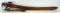 Antique Dutch Hembrug M1898/1911 Klewang Cutlass Sword with Scabbard and Leather Acorn, Marked on
