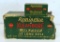 Full Vintage Brick Remington Kleanbore Hi-Speed .22 LR Cartridges Ammunition - Outside Brick Box
