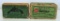 Partial Vintage Two Piece Box of 42 Remington UMC .32 S&W Long and Partial Vintage Winchester Two