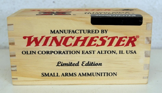 Full Sealed 500 Rd. Wood Brick Box Winchester Super X Ltd. Ed. High Velocity .22 LR Cartridges
