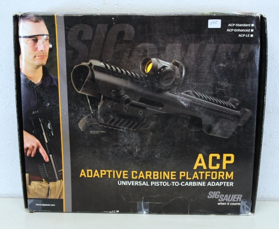 Sig Sauer ACP-L Universal Pistol-2-Carbine Adapter Kit in Original Box