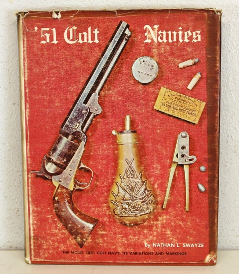 '51 Colt Navies by Nathan L Swayze Book