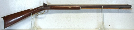 Old .35 Cal. Nicely Engraved Black Powder Muzzleloader Rifle 28" Barrel M. Schritt, Jr. Engraved on