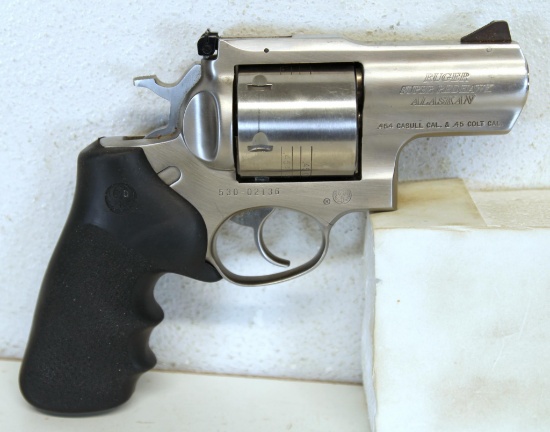 Ruger Super Redhawk Alaskan .454 Casull/.45 Colt Stainless Double Action Revolver 2 1/2" Barrel