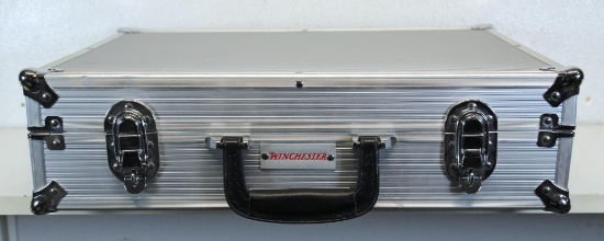 Winchester Aluminum Hard Case, 18"x13 3/4"x4 3/4", Uncut Foam Egg Crate Inside