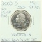 90% Silver Gem Proof 2000-S Virginia State Quarter