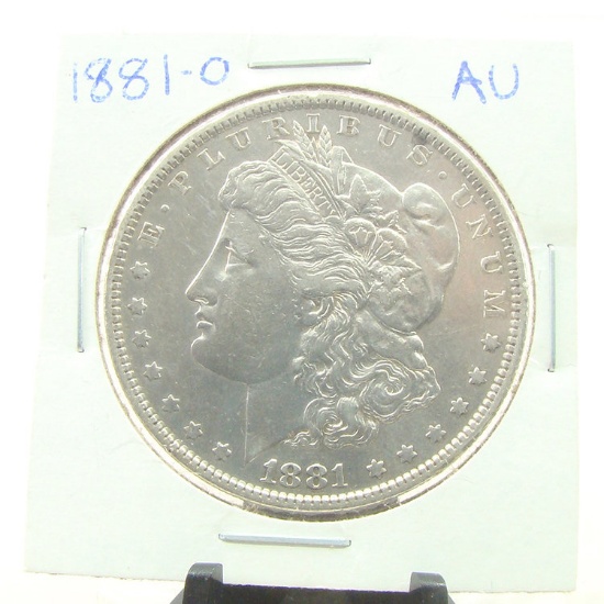 1881-O Morgan Silver Dollar (AU)