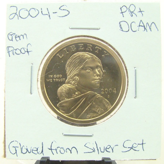 Gem Proof 2004-S Sacagawea Dollar