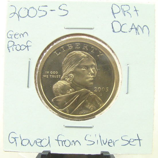 Gem Proof 2005-S Sacagawea Dollar