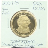 Gem Proof 2007-S John Adams Dollar