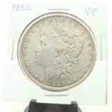 1886 Morgan Silver Dollar (VF)