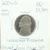 Gem Proof 2004-S Jefferson Peace Medal Nickel