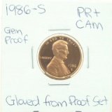 Gem Proof 1986-S Lincoln Penny