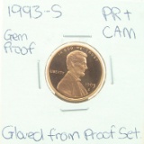 Gem Proof 1993-S Lincoln Penny