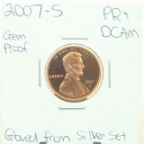 Gem Proof 2007-S Lincoln Penny