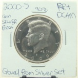 90% Silver Gem Proof 2000-S Kennedy Half Dollar
