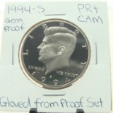Clad Gem Proof 1994-S Kennedy Half Dollar