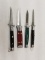 Lot Of 4 Misc Pocket Knives Various Styles & Desig