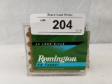 100 Rounds Of Remington Tartget .22 Lr 40 Gr.