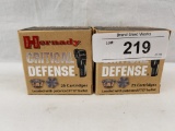 Lot Of 2 Boxes Hornady Critical Defense 32 H&r Mag