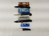 Lot Of 4 Misc Folding Pocket Knives Nib