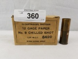 Box Of 10 Western Paper Shot + 1 Brass Winchester