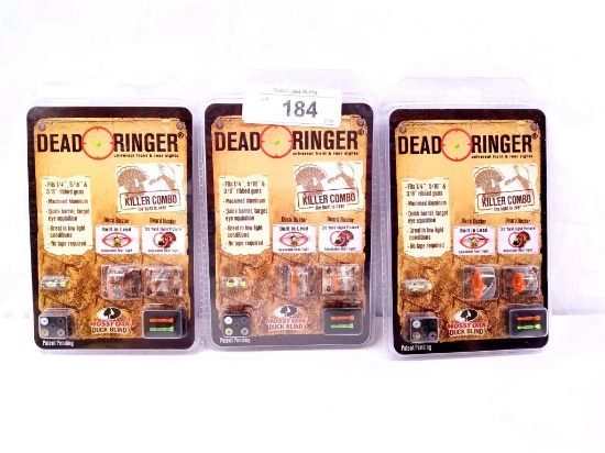 Dead Ringer Universal Front & Rear Sights NEW