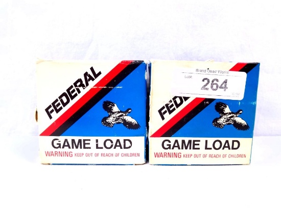 2 boxes Federal 16 ga Game load shot shells
