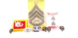 Lot Of Misc Marine Corps Batches &n Awards