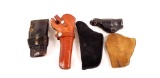 Lot Of 5 Holster, Heavy Duty To Lightweight