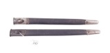 Wwi Enfield British Scabbard Lot Of 2