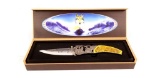 Frost Cutlery Timber Wolf Folder Knife W/display