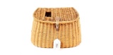 Vintage Weaved Fishing Basket