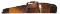 Cowhide Rifle Case - Black/white/brown