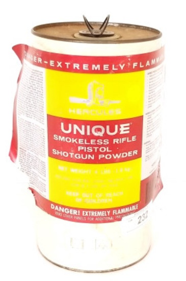 Hercules Unique Smokeless Powder For Pistol/shotgn