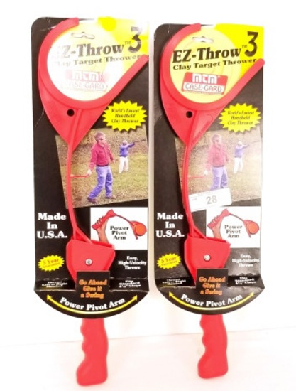 Ez-throw 3 Clay Target Throw New In Pack (2)