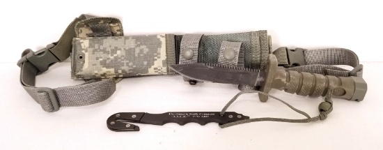 Ontario Asek Survival Knife System