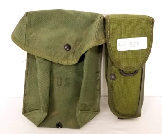M-12 Bianchi Holster & Us Military Ammo Pouch