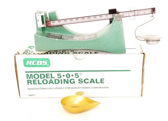 Rcbs Model 5*0*5 Reloading Scale W/box