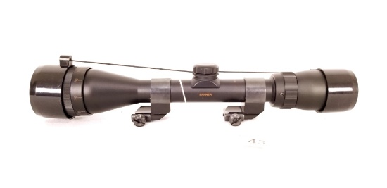 Bushnell Banner Riflescope 4x-12x40 W/lens Covers