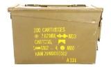 Us Military Metal Ammo Can For M.G. M60 M73