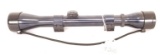 Weaver K4-f Riflescope With Weaver Rings