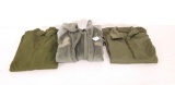 Us Military Issued Fleece Jacket & 2 Pullover Lite