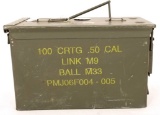 .50 Cal Ammo Can & Winchester/federal Ammo