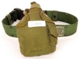 Military Style Canteen Belt Size M