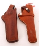 Lot Of 2 Leather Holster