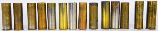 Vintage Brass 12 Gauge rounds