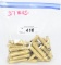 37 rds 7mm Rem Mag Brass Casings